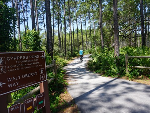 Conservation Park, Panama City Beach, Florida eco-biking and hiking