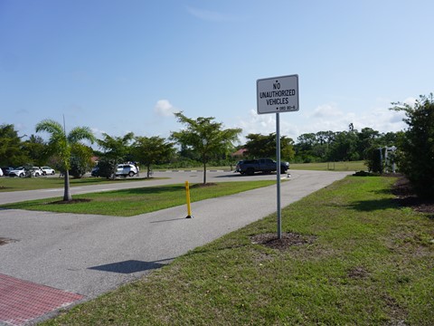 Legacy Trail, Venice to Sarasota, FL biking