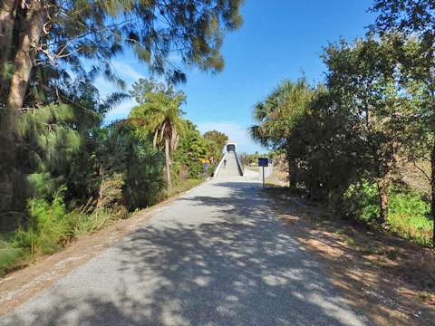 Legacy Trail, Venice to Sarasota, FL biking