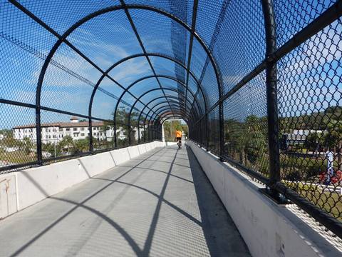 Legacy Trail, Venice to Sarasota, FL biking