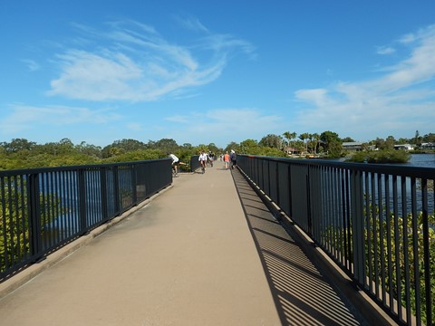Legacy Trail, Venice to Sarasota, FL biking