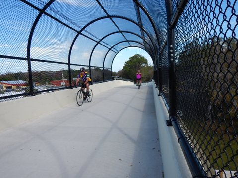 Legacy Trail, Venice to Sarasota, FL biking