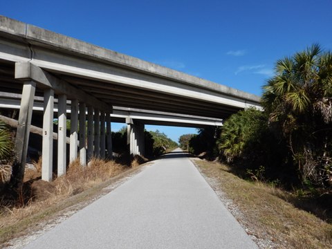 Legacy Trail, Venice to Sarasota, FL biking