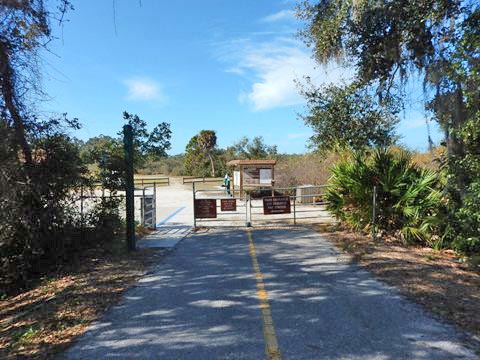 Legacy Trail, Venice to Sarasota, FL biking