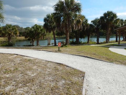 Legacy Trail, Venice to Sarasota, FL biking
