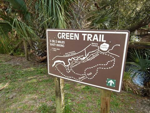 Legacy Trail, Venice to Sarasota, FL biking