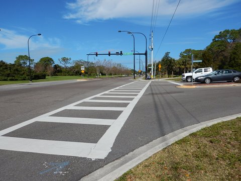 Legacy Trail, Venice to Sarasota, FL biking