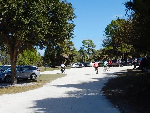 Legacy Trail, Venice to Sarasota, FL biking