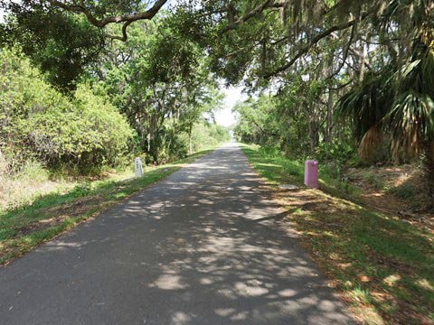 Legacy Trail, Venice to Sarasota, FL biking