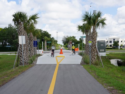 Legacy Trail, Venice to Sarasota, FL biking