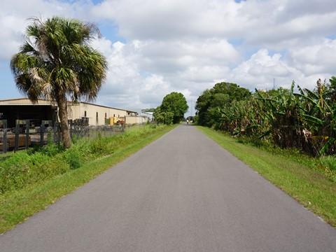 Legacy Trail, Venice to Sarasota, FL biking