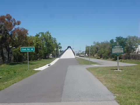 Legacy Trail, Venice to Sarasota, FL biking