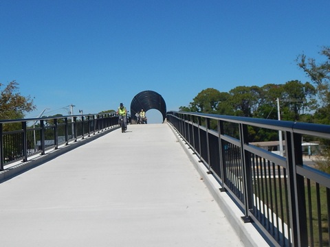 Legacy Trail, Venice to Sarasota, FL biking