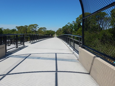 Legacy Trail, Venice to Sarasota, FL biking