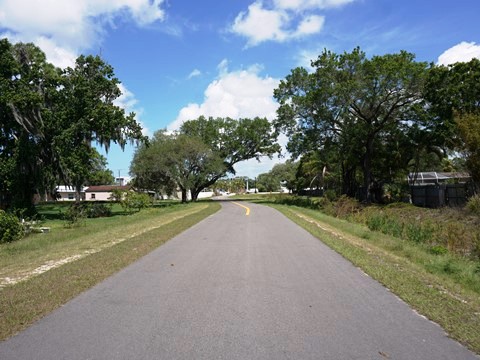 Legacy Trail, Venice to Sarasota, FL biking
