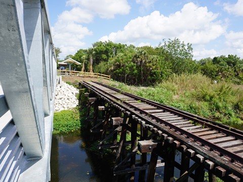 Legacy Trail, Venice to Sarasota, FL biking