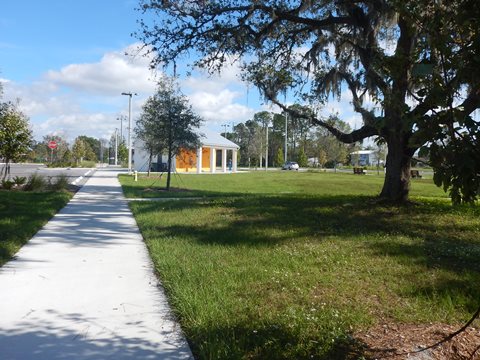 Legacy Trail, Venice to Sarasota, FL biking