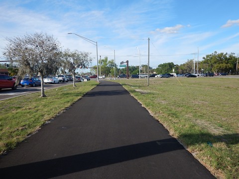 Legacy Trail, Venice to Sarasota, FL biking