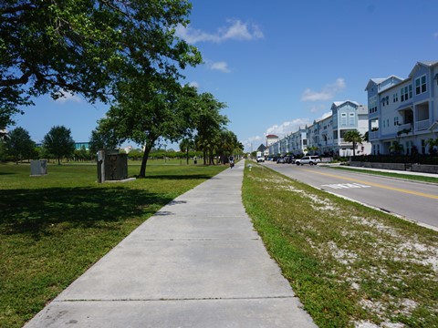 Legacy Trail, Venice to Sarasota, FL biking