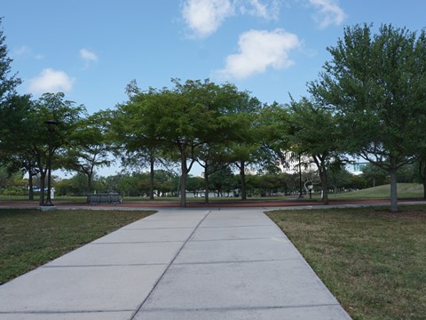 Legacy Trail, Venice to Sarasota, FL biking