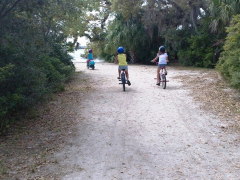 New Smyrna Beach, Florida Beach Biking