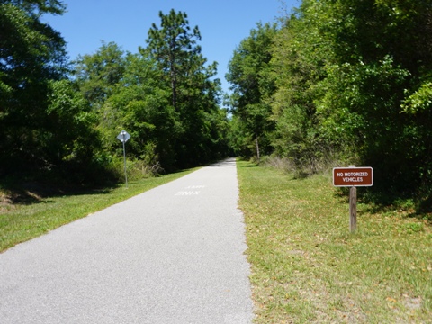 Florida Bike Trails, Palatka-Lake Butler State Trail