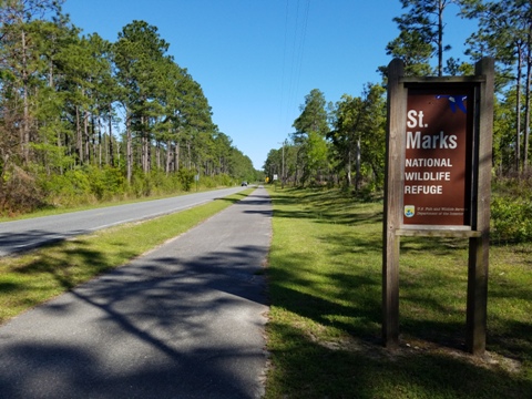 Florida Bike Trails, Ochlockonee Bay Trail, Surf Road