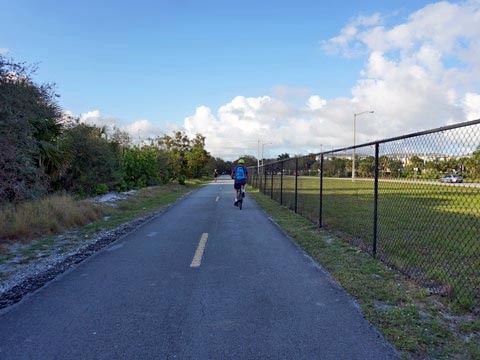 El Rio Trail, Boca Raton biking