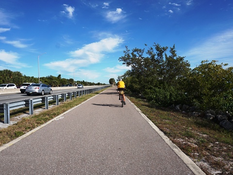 Florida Bike Trails, Courtney Campbell Causeway Trail
