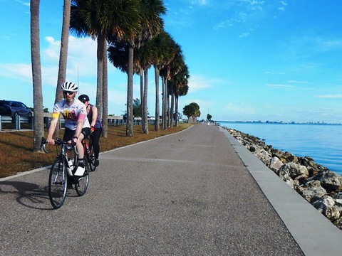 Florida Bike Trails, Courtney Campbell Causeway Trail