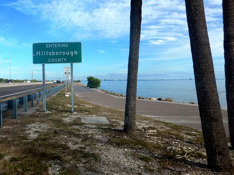 Florida Bike Trails, Courtney Campbell Causeway Trail