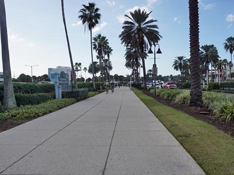 Florida Bike Trails, Memorial Causeway Trail, Clearwater