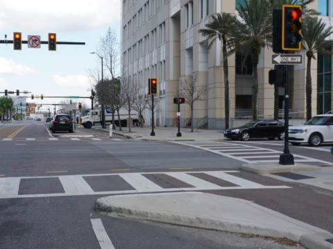 Florida Bike Trails, Tampa, street