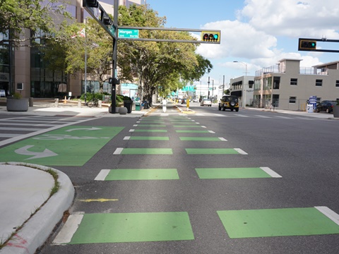Florida Bike Trails, Tampa, street