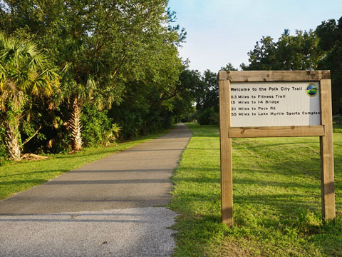 Van Fleet State Trail, wildlife